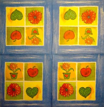 075 Daisies  - 3 ply